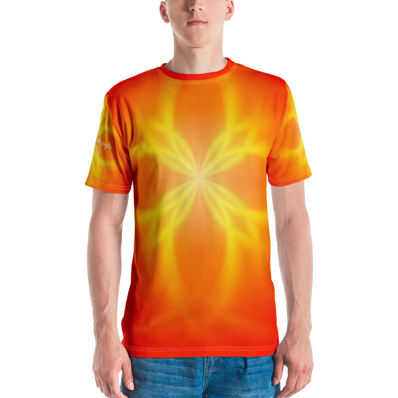 T-shirt pour Homme | Mandala d'énergie : Pour la réalisation des projets