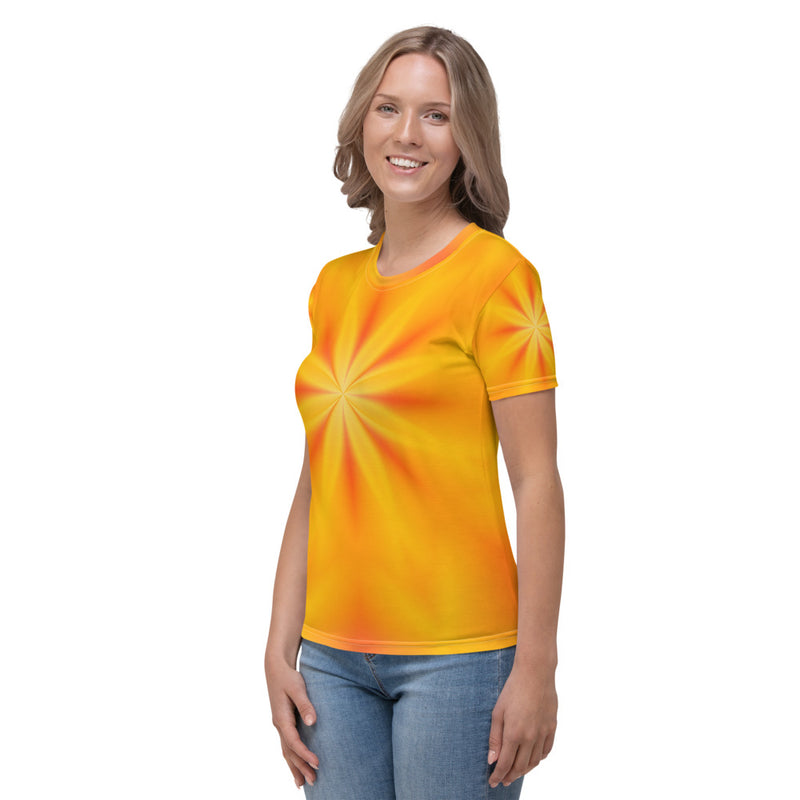 T-shirt pour Femme | Mandala d'énergie : Structure les pensées