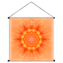 Tenture du mandala de l'Ange du Prendre-soin