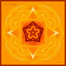 Tapis Mandala de l'Ange de la Magie