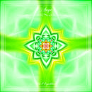 Tenture du mandala de l'Ange de l'équilibre