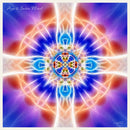 Tapis Mandala de l'Ange du Soutien Mutuel