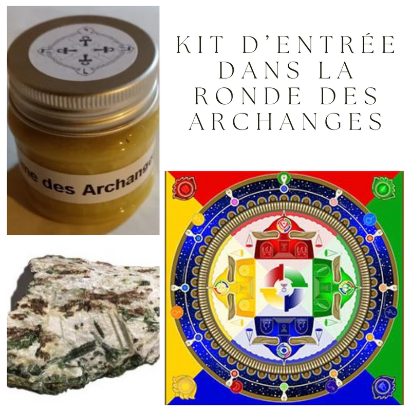 🌟 Kit d’Entrée dans la Ronde des Archanges – Pour porter un Ange dans sa vie (Réservé exclusivement aux Esséniens engagés dans la Ronde des Archanges)