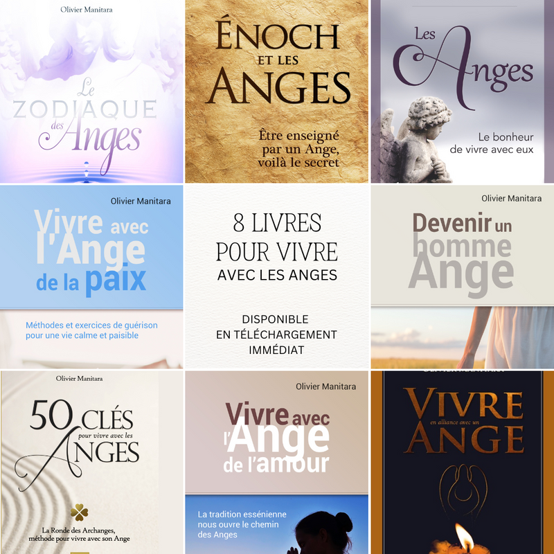 Pack de 8 livres sur les Anges - PDF