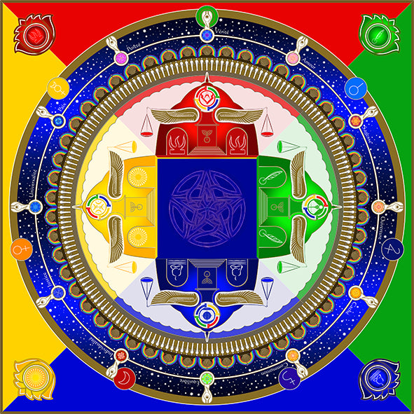 Tapis de prière essénien - Ange de la Tradition