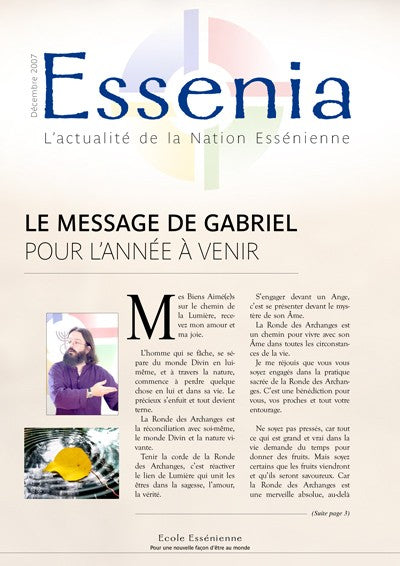 Le message de Gabriel pour l'année à venir - Décembre 2007