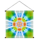 Tenture du mandala de l'Ange de la tempérance