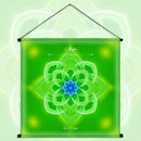 Tenture du mandala de l'Ange de l'Aide