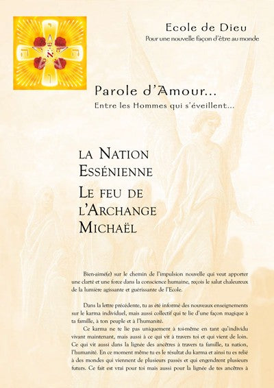 la Nation Essénienne Le feu de l’Archange Michaël - Septembre 2006 