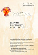 Le karma de la féminité depuis l‘Egypte - Mars 2006