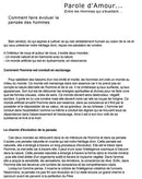 2004 Mai - Comment faire évoluer la pensée des hommes
