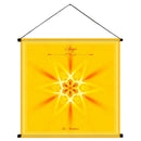 Tenture du mandala de l'Ange du bonheur