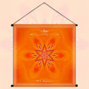 Tenture du mandala de l'Ange de la Bienfaisance