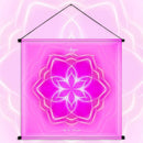 Tenture du mandala de l'Ange de la Gaïeté