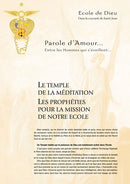 Le Temple de la méditation Les prophéties pour la mission de notre Ecole - Avril - 2005