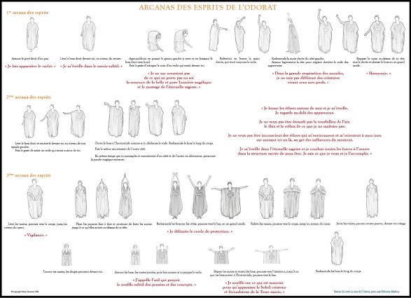 Affiche des arcanas du sens de l’Odorat - PDF