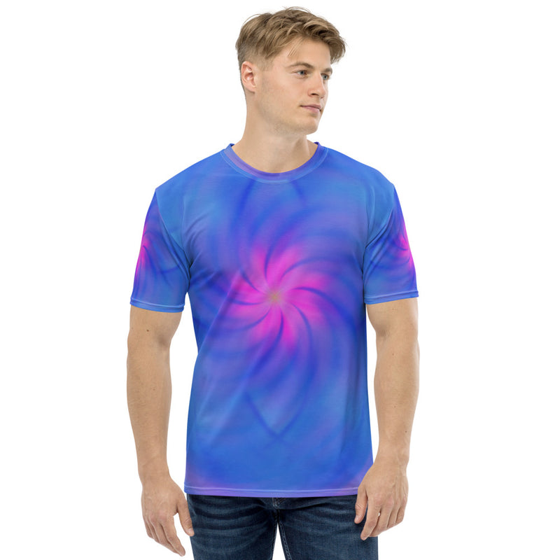 T-shirt pour Homme | Mandala d'énergie : Entrer en contact avec les étoiles