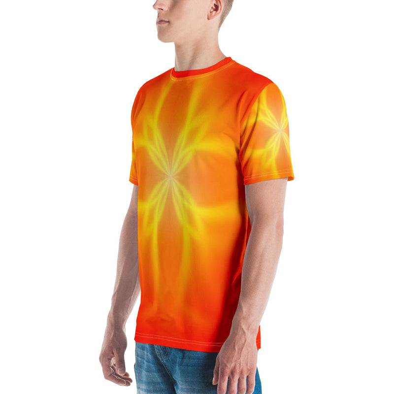 T-shirt pour Homme | Mandala d'énergie : Pour la réalisation des projets