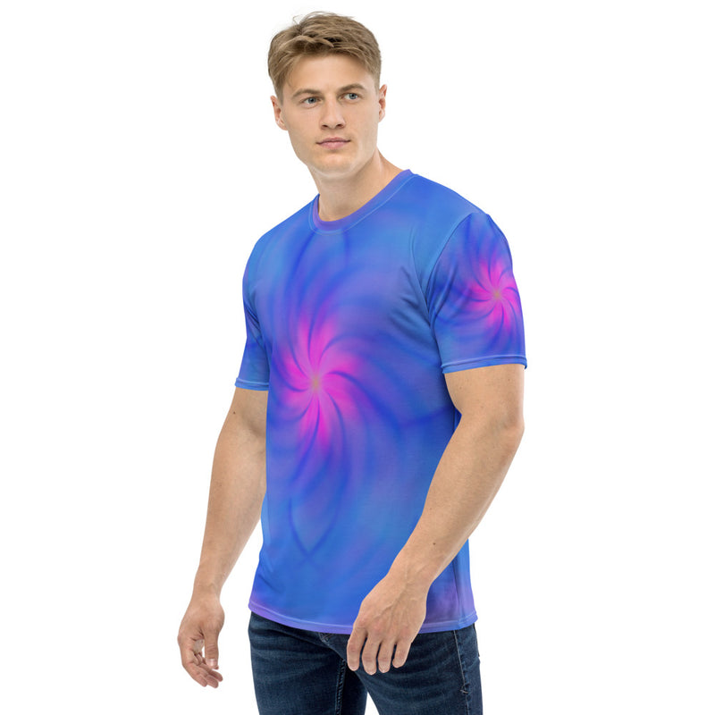T-shirt pour Homme | Mandala d'énergie : Entrer en contact avec les étoiles