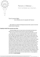 2004 Juin - Vivre la pensée légère et en relation avec le royaume de l’amour