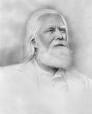 Omraam Mikhaël Aïvanhov (1900-1986) - Fusain