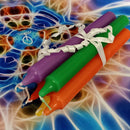 Bougies Menora (7 couleurs)