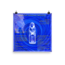 Hommage à Akhénaton | Poésie théurgique | Affiche essénienne