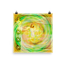 Hommage à Beltane | Poésie théurgique | Affiche essénienne