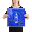 Hommage à Akhénaton | Poésie théurgique | Affiche essénienne