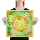 Hommage à Beltane | Poésie théurgique | Affiche essénienne