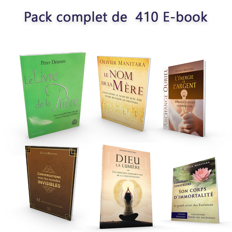 Pack complet de 410 E-Books