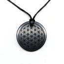 Pendentif fleur de vie shungite