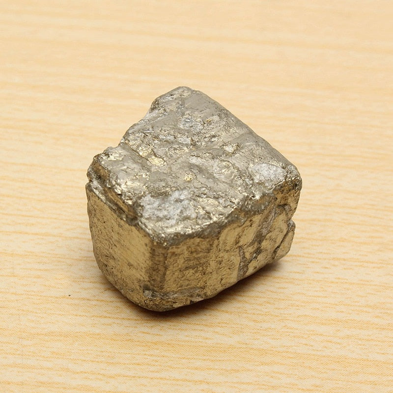 Pyrite de fer dorée cubique 100g