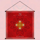 Tenture du mandala de l'Ange de la Détermination